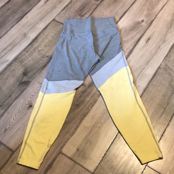 Color block high waist athletic leggings - Picture 3 of 3